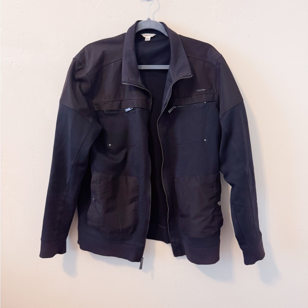 Calvin Klein Men's Black Lightweight Jacket